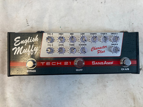 Vist Large View of Product Image Which is Used Tech 21 SansAmp English Muffy Distortion Pedal