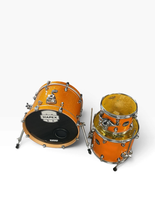 Vist Large View of Product Image Which is Used Mapex MARS 3 PIECE Drum Shell Kit Yellow