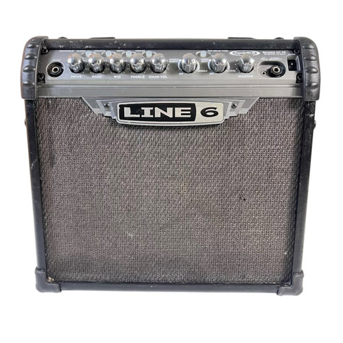 Vist Large View of Product Image Which is Used Line 6 Spider III 15 15-Watt 1x8 Guitar Modeling Combo Amplifier