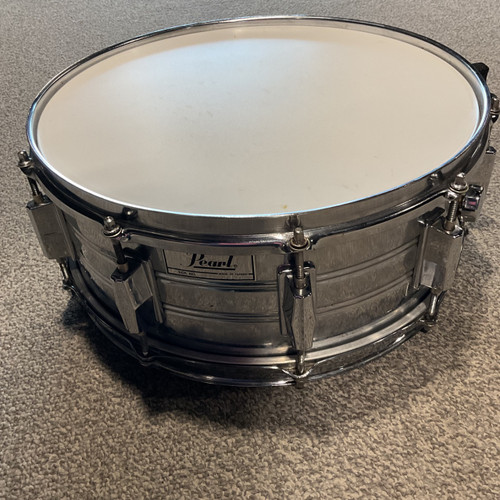 Vist Large View of Product Image Which is Used PEARL 5.5" X 14" Metal Snare Drum