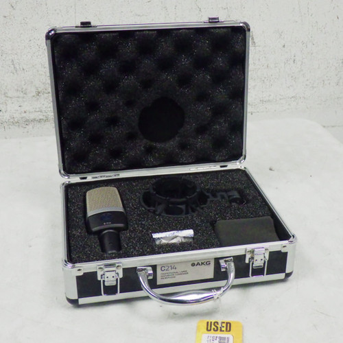 Vist Large View of Product Image Which is Used Akg C214  Condenser Microphone
