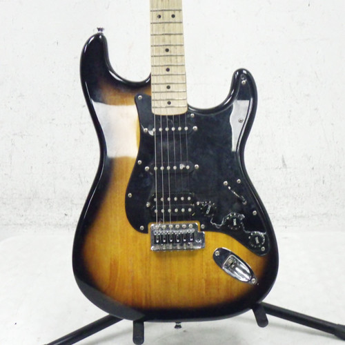 Vist Large View of Product Image Which is Used Squier AFFINITY STRAT HSS S Type Electric Guitar Sunburst 6-String