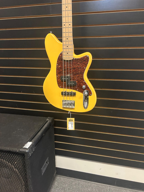 Vist Large View of Product Image Which is Used Ibanez TMB100M Bass Guitar Yellow 4-String