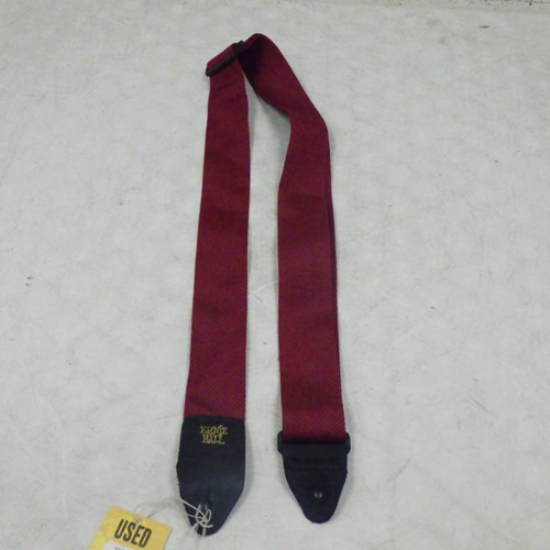 Vist Large View of Product Image Which is Used Ernie Ball MAROON STRAP Guitar Accessory