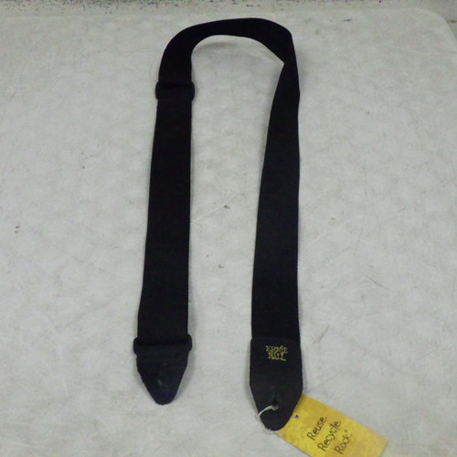 Vist Large View of Product Image Which is Used Ernie Ball BLACK GUITAR STRAP Guitar Accessory