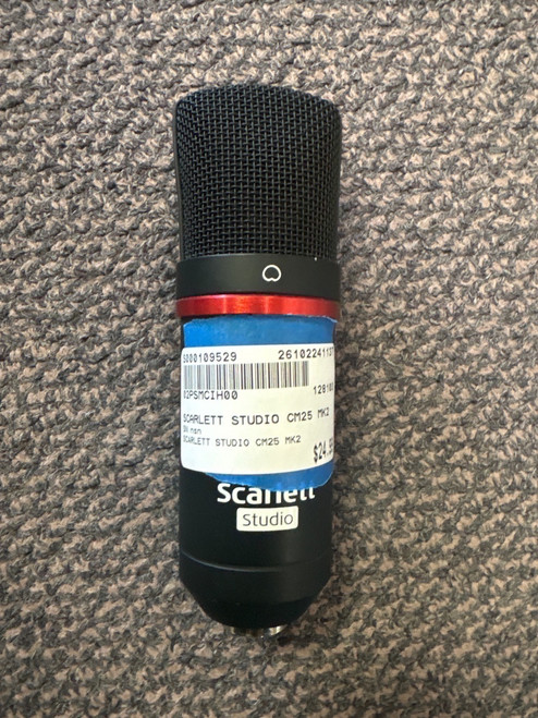Vist Large View of Product Image Which is Used SCARLETT STUDIO CM25 MK2 Condenser Microphone