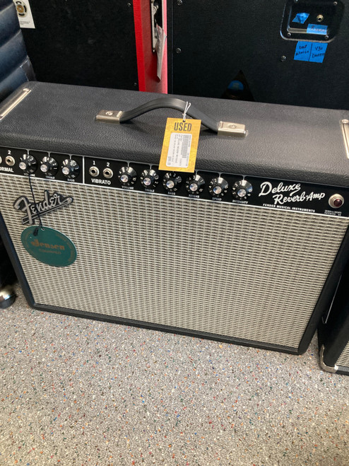Vist Large View of Product Image Which is Used Fender 65 DELUXE REVERB REISSUE 1 x 12 Tube Combo Amplifier 1 x 12