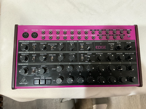 Vist Large View of Product Image Which is Used Behringer EDGE 16 VOICE PERCUSSION SYNTH Modular Synthesizer Rackmount