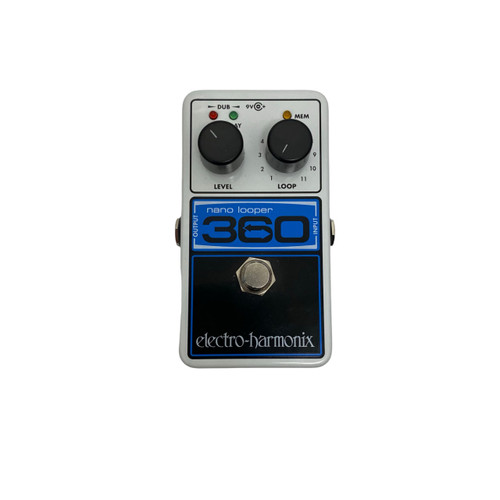 Vist Large View of Product Image Which is Used Electro Harmonix (E/H) NANO LOOPER 360 W/ADPT BOX Looper Pedal