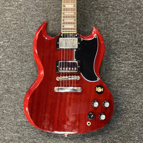 Vist Large View of Product Image Which is Used Epiphone G-400 SG Type Electric Guitar Red 6-String