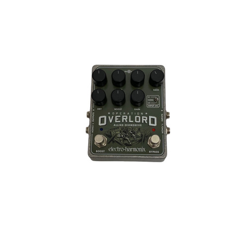 Vist Large View of Product Image Which is Used Electro Harmonix (E/H) OPERATION OVERLORD ALLIED OVERDRIVE W/BO Overdrive Pedal
