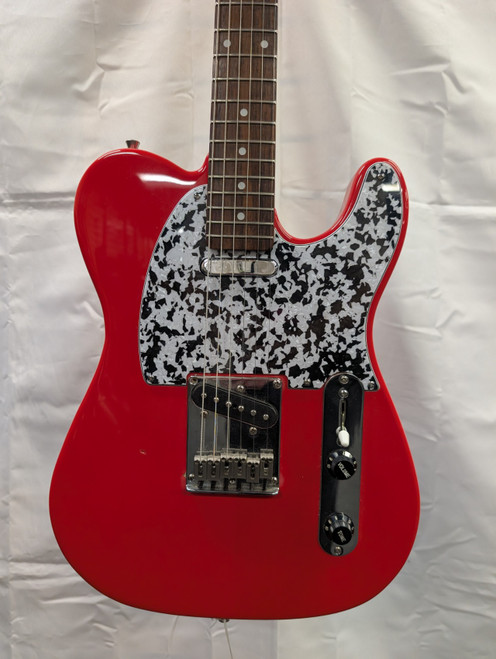 Vist Large View of Product Image Which is Used Squier MODIFIED TELECASTER T Type Electric Guitar Red 6-String