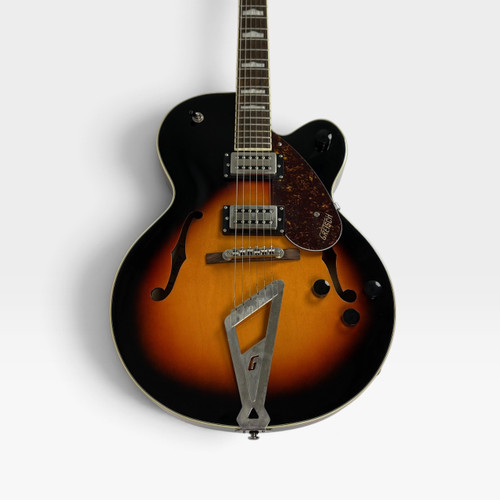 Vist Large View of Product Image Which is Used Gretsch G2420/ABB Semi-Hollow Electric Guitar Sunburst 6-String