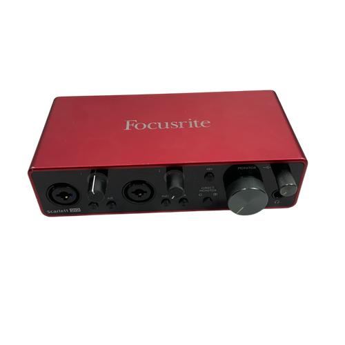 Vist Large View of Product Image Which is Used Focusrite SCARLETT 2I2 3RD GEN Computer Interface 2 A/D Recording Inputs