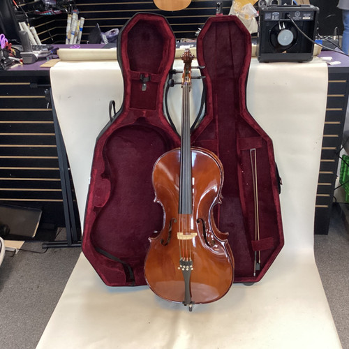 Vist Large View of Product Image Which is Used ERICH PFRETZSCHENER 4/4 CELLO 384 Cello 4/4 Size