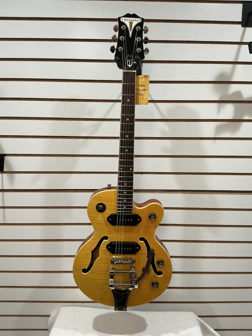 Vist Large View of Product Image Which is Used Epiphone WILDKAT Semi-Hollow Electric Guitar Natural 6-String