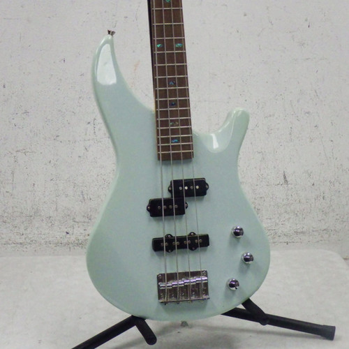 Vist Large View of Product Image Which is Used Mitchell MB100PB P Type Bass Guitar Blue 4-String
