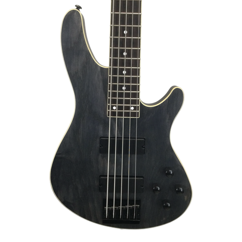 Vist Large View of Product Image Which is Used Schecter C-5 STANDARD Bass Guitar Silver/Gray 4-String