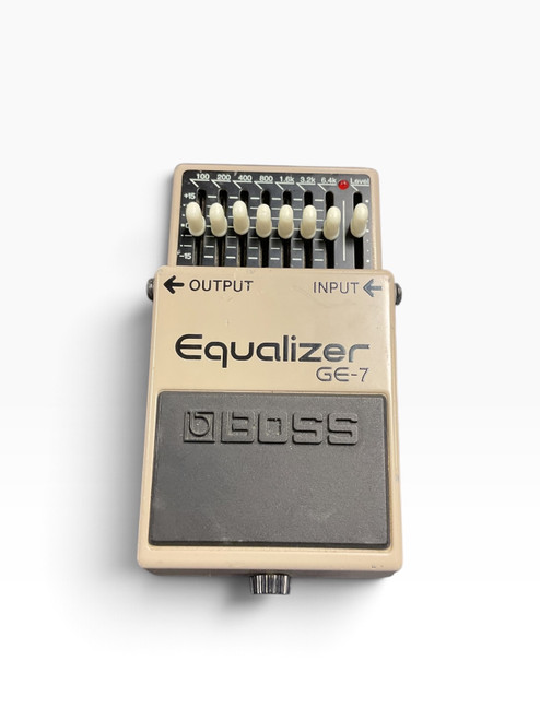 Vist Large View of Product Image Which is Used Boss GE-7 EQUALIZER EQ Pedal