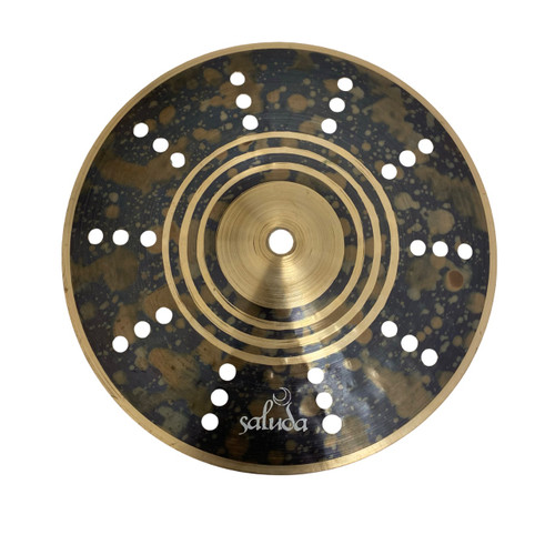 Vist Large View of Product Image Which is Used Saluda 10 INCH VENTED/HOLEY SPLASH Splash Cymbal 10"
