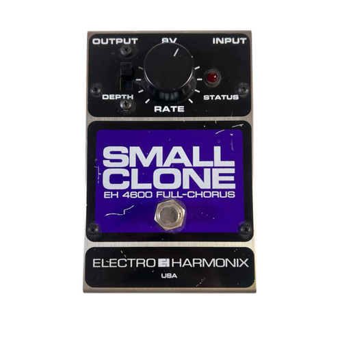 Vist Large View of Product Image Which is Used Electro-Harmonix EH4600 Small Clone Analog Chorus Guitar Effects Pedal