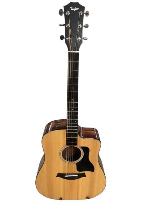 Vist Large View of Product Image Which is Used Taylor 210CE PLUS Solid Top Acoustic Guitar Natural