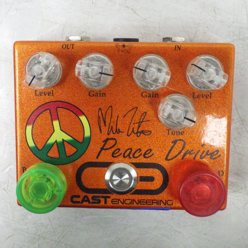 Vist Large View of Product Image Which is Used CAST ENGINEERING PEACE DRIVE Overdrive Pedal