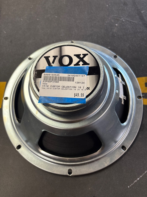 Vist Large View of Product Image Which is Used Vox VX10 CUSTOM CELESTION 10 IN 16 OHM Raw Speaker
