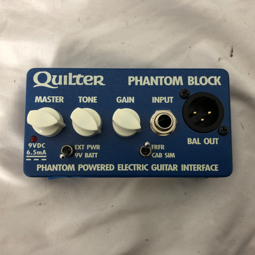 Vist Large View of Product Image Which is Used Quilter PHANTOM BLOCK Amp Modeling Pedal
