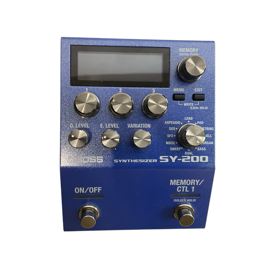 Vist Large View of Product Image Which is Used Boss SY-200 Synthesizer Pedal
