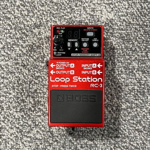 Vist Large View of Product Image Which is Used BOSS RC-3 LOOP STATION Looper Pedal