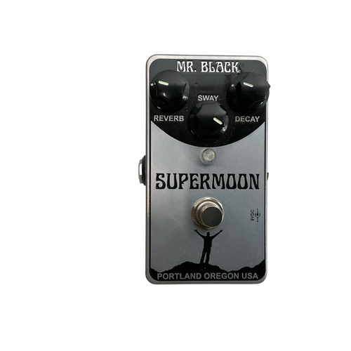 Vist Large View of Product Image Which is Used Mr. Black SUPERMOON Reverb Pedal