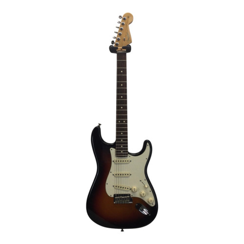 Vist Large View of Product Image Which is Used Fender American Standard Stratocaster Electric Guitar Sunburst 6-String