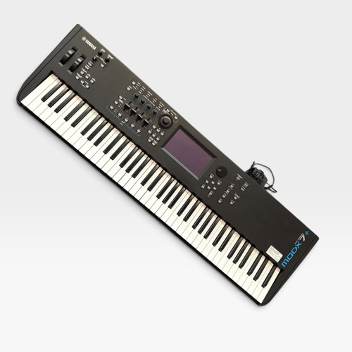 Vist Large View of Product Image Which is Used Yamaha MODX7 Plus 76-Key Synthesizer with Gig Bag