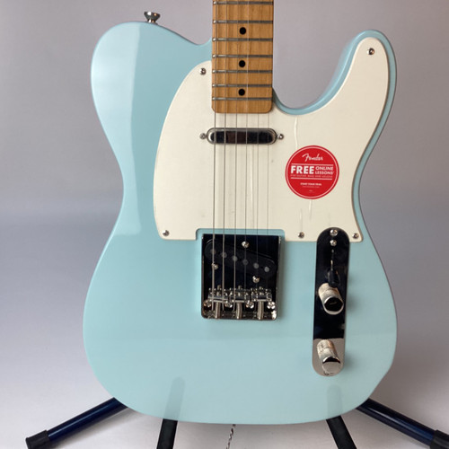 Vist Large View of Product Image Which is Used Squier FSR CLASSIC VIBE 50S TELECASTER T Type Electric Guitar Blue 6-String