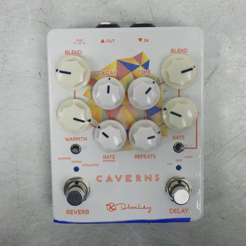 Vist Large View of Product Image Which is Used Keeley CAVERNS DELAY AND REVERB Reverb Pedal
