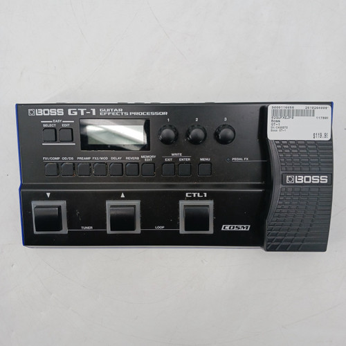 Vist Large View of Product Image Which is Used Boss GT-1 Floorboard Effect