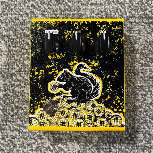 Vist Large View of Product Image Which is Used 1981 INVENTIONS / THIRD MAN HARDWARE DRV III BLACK SQUIRREL Guitar Overdrive Pedal