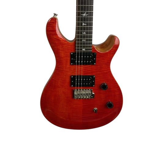 Vist Large View of Product Image Which is Used Paul Reed Smith - PRS CE SE 24 Double Cut Electric Guitar Orange 6-String