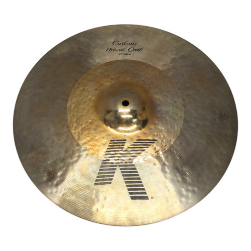 Vist Large View of Product Image Which is Used Zildjian 17 K Custom Hybrid Crash Cymbal 