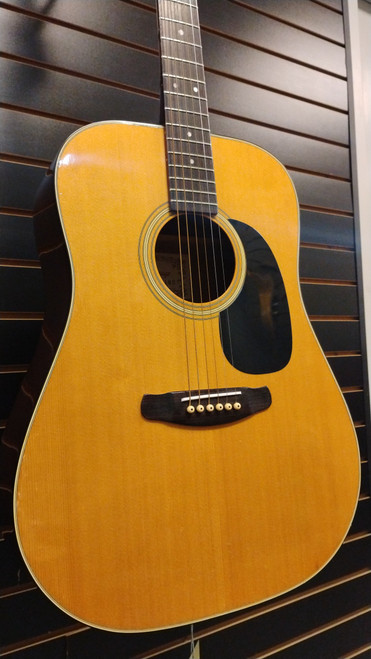 Vist Large View of Product Image Which is Used Vantage VW100 Vintage Laminate Top Acoustic Guitar Wood
