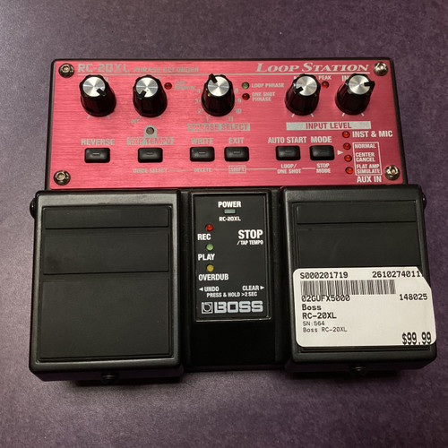 Vist Large View of Product Image Which is Used Boss RC-20XL Looper Pedal