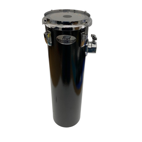 Vist Large View of Product Image Which is Used Pearl CRYSTAL BEAT 6X21 ROCKET TOM Rack Tom Black 6"