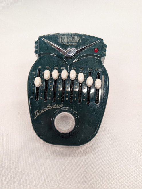 Vist Large View of Product Image Which is Used Danelectro FISH AND CHIPS 7 BAND EQ EQ Pedal