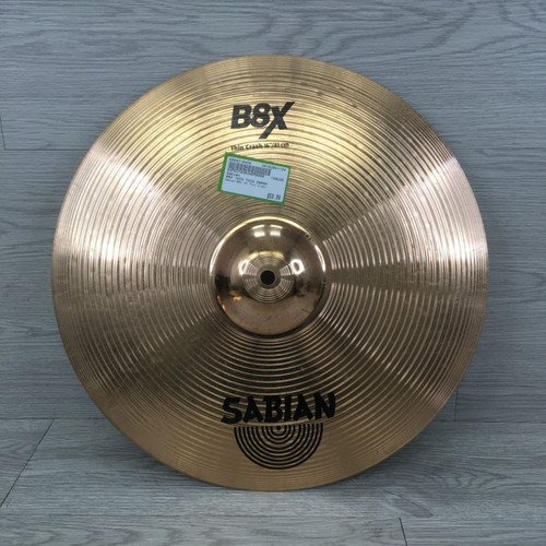 Vist Large View of Product Image Which is Used Sabian B8X 16IN THIN CRASH Crash Cymbal 16"