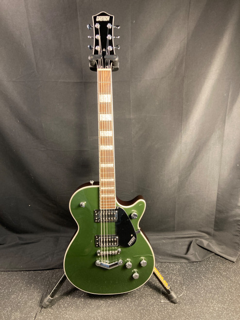 Vist Large View of Product Image Which is Used Gretsch G5220 LP Type Electric Guitar Green 6-String