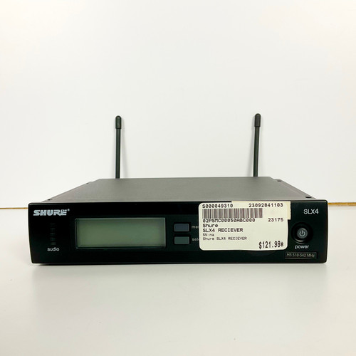 Vist Large View of Product Image Which is Used Shure SLX4 Wireless Microphone Receiver