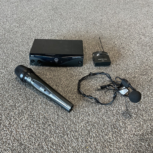 Vist Large View of Product Image Which is Used AKG PERCEPTION WIRELESS SR45/HT45/PT45 Wireless System