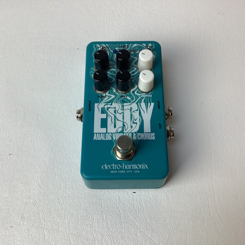 Vist Large View of Product Image Which is Used Electro Harmonix (E/H) EDDY ANALOG VIBRATO AND CHORUS Vibrato Pedal