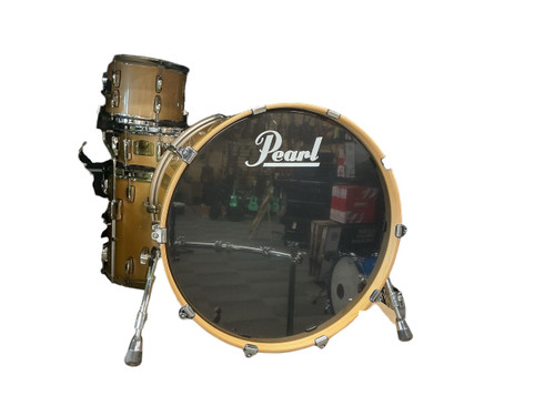 Vist Large View of Product Image Which is Used Pearl SESSION STUDIO CLASSIC 6PC Drum Shells and Hardware Goldtop